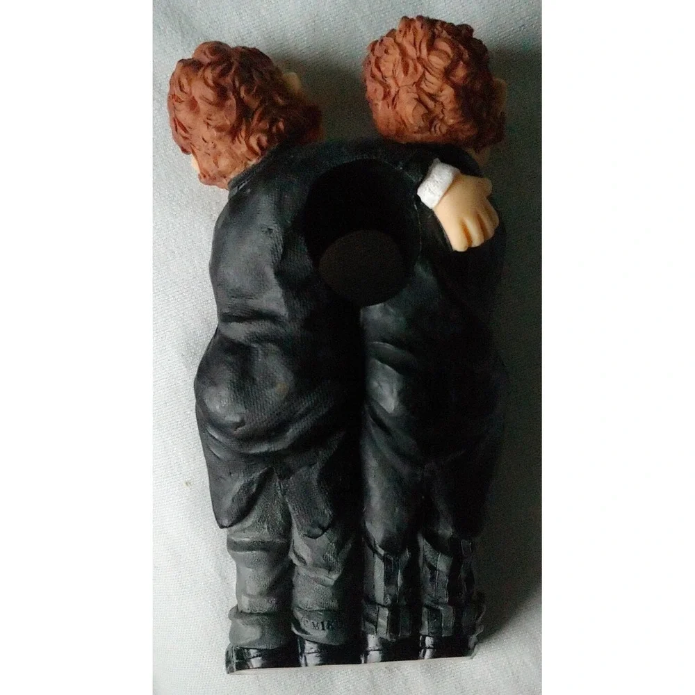 Miko James and Friend Butler Wine Balance Bottle Holder 1990's 10